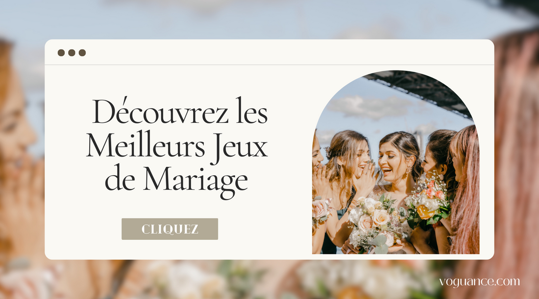 Voguance. com nouvel article créez un mariage inoubliable avec des jeux digitaux uniques Image illustrant des invités de mariage s'engageant dans des jeux digitaux interactifs, ajoutant une dimension ludique et inoubliable à la célébration.